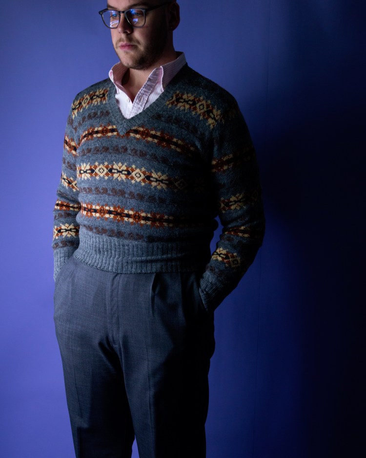 Example of issues stemming from shallow trouser pleats