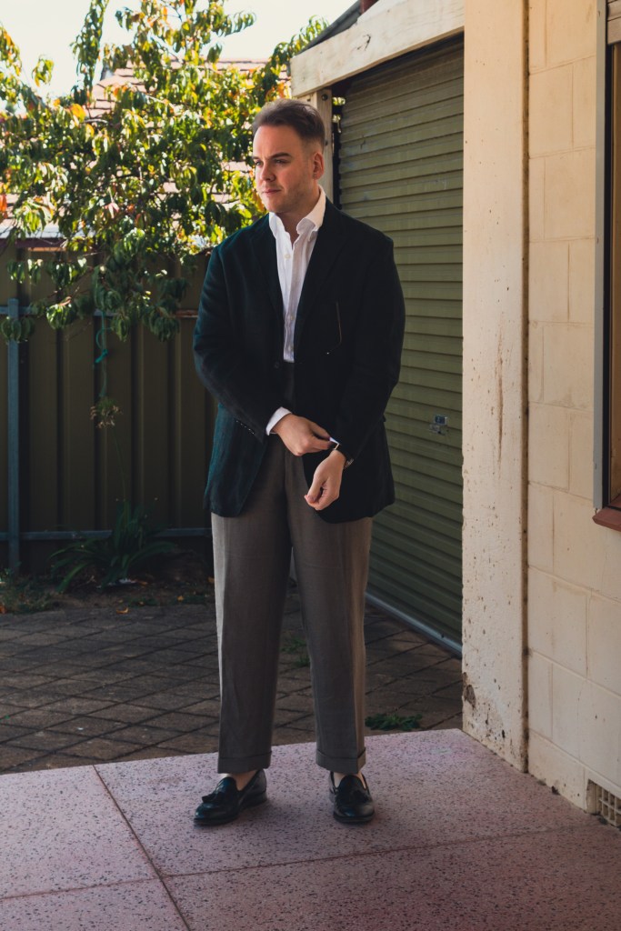 How to wear orphaned suit jackets and odd jackets